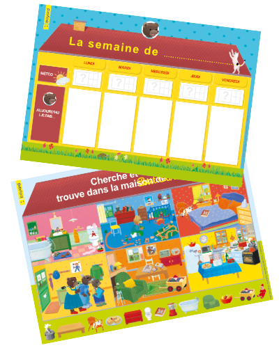 Le kit semainier Petit Ours Brun